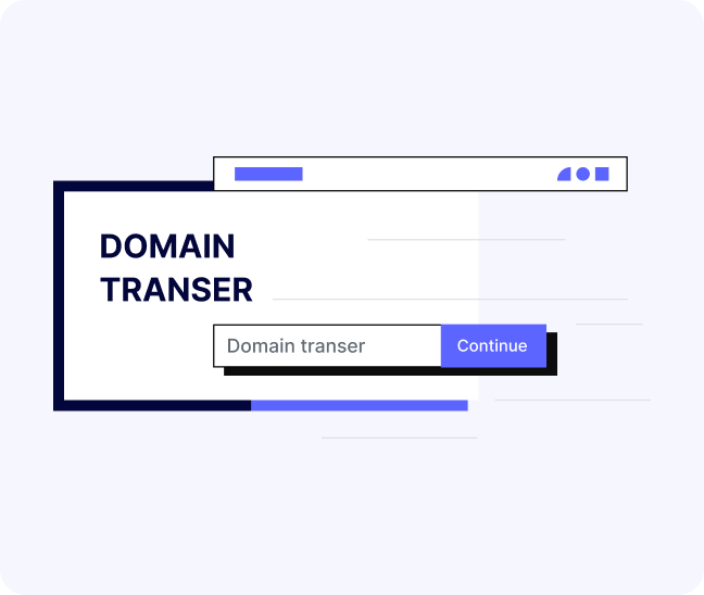 Ilustración sobre transferencia de dominios a TitanHoster